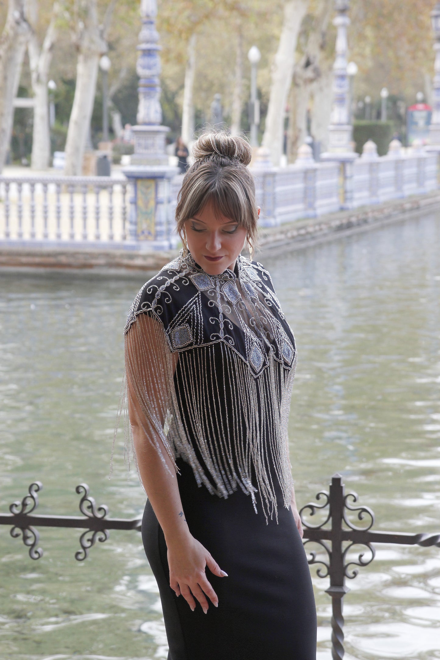 Capa de Fiesta Plata