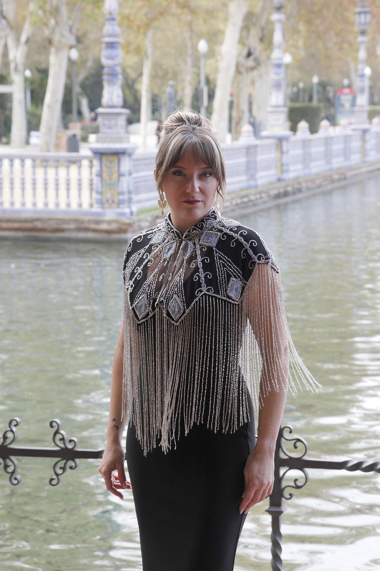 Capa de Fiesta Plata