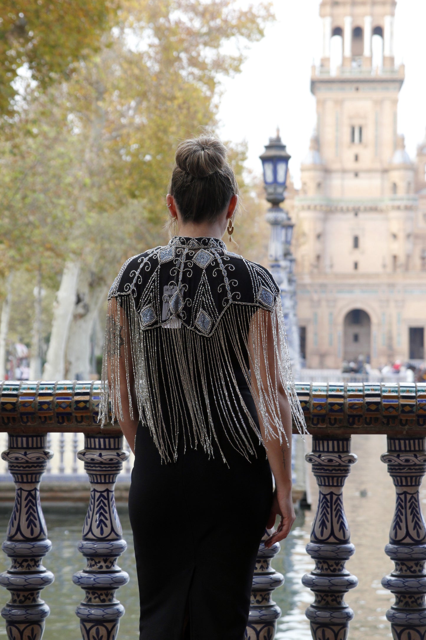 Capa de Fiesta Plata