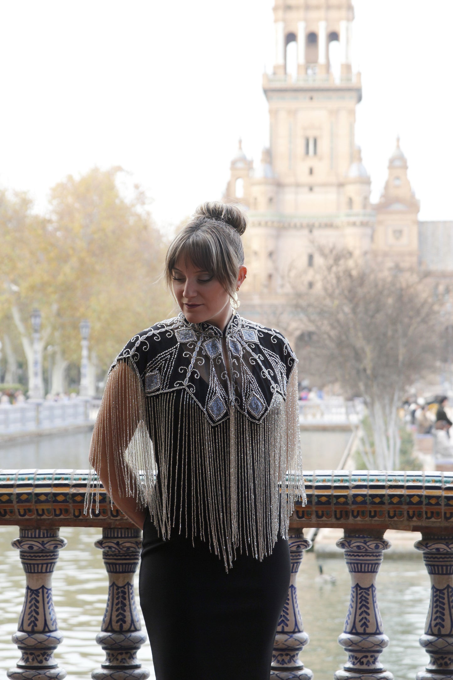 Capa de Fiesta Plata