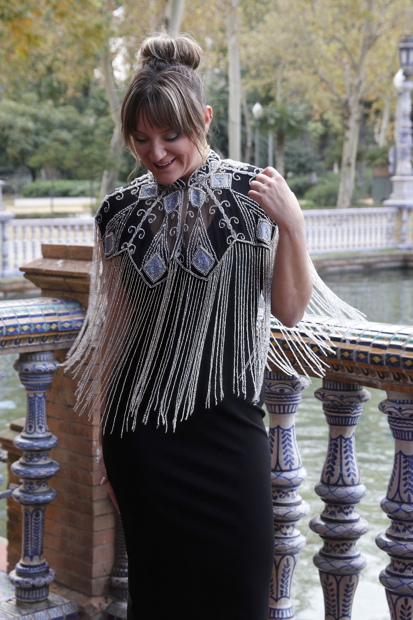 Capa de Fiesta Plata